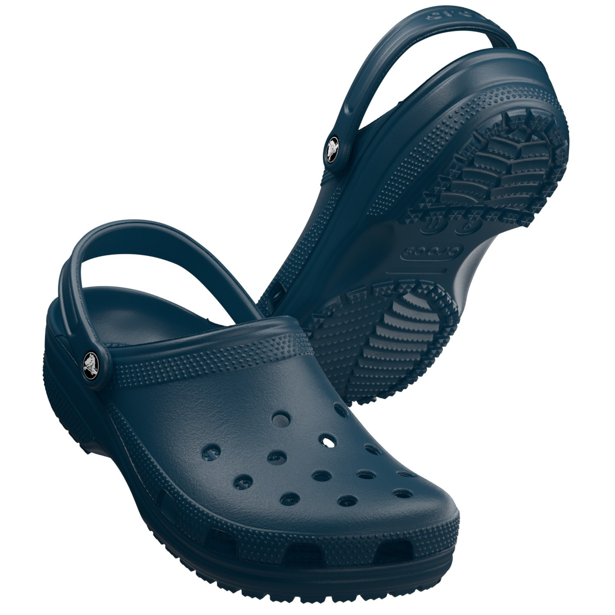 Crocs Unisex Classic Clogs (Navy)