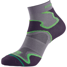 Load image into Gallery viewer, 1000 Mile Men's Fusion Antiblister Tactel® Double Layer Anklet Socks (Black)