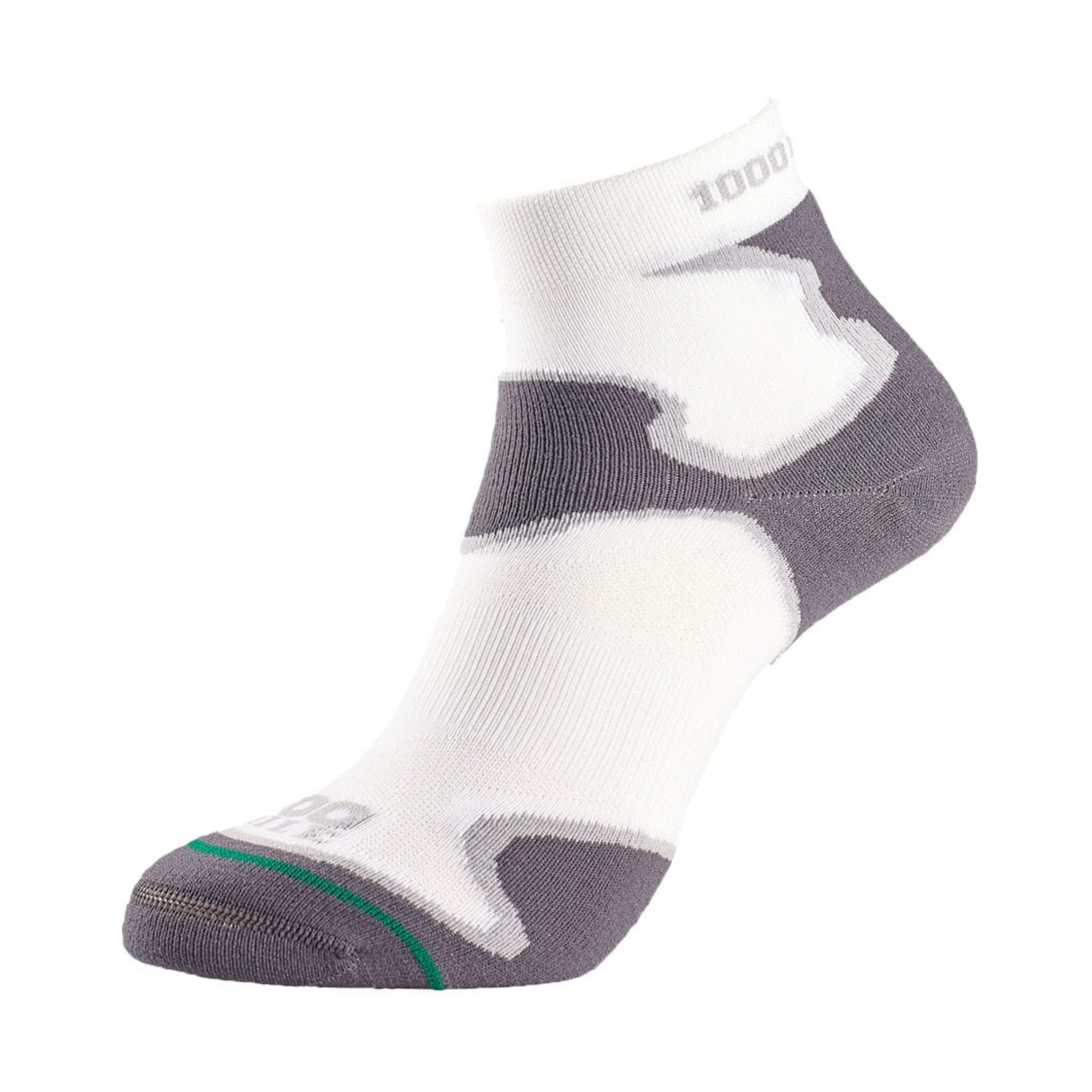 1000 Mile Men's Fusion Antiblister Tactel® Double Layer Anklet Socks (White)