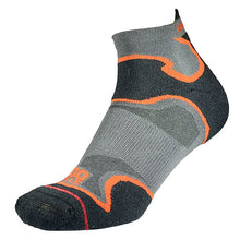 Load image into Gallery viewer, 1000 Mile Men's Fusion Tactel® Double Layer Socklet (Black/Orange)