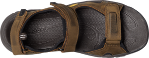 Keen Men's Targhee III Open Toe Sandals - WIDE FIT (Bison/Mulch)