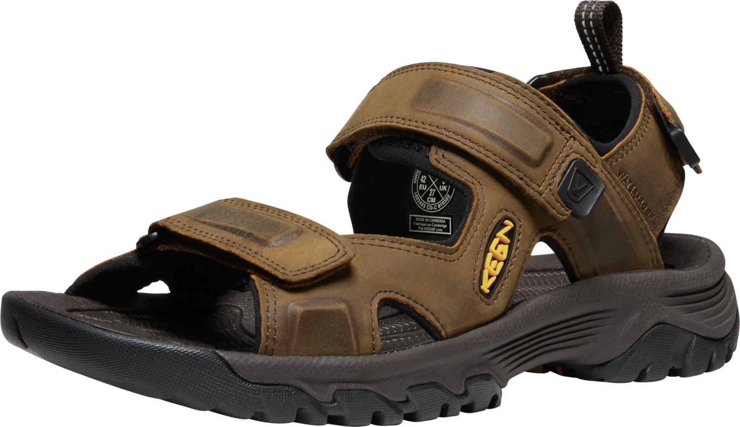 Keen Men's Targhee III Open Toe Sandals (Bison/Mulch)