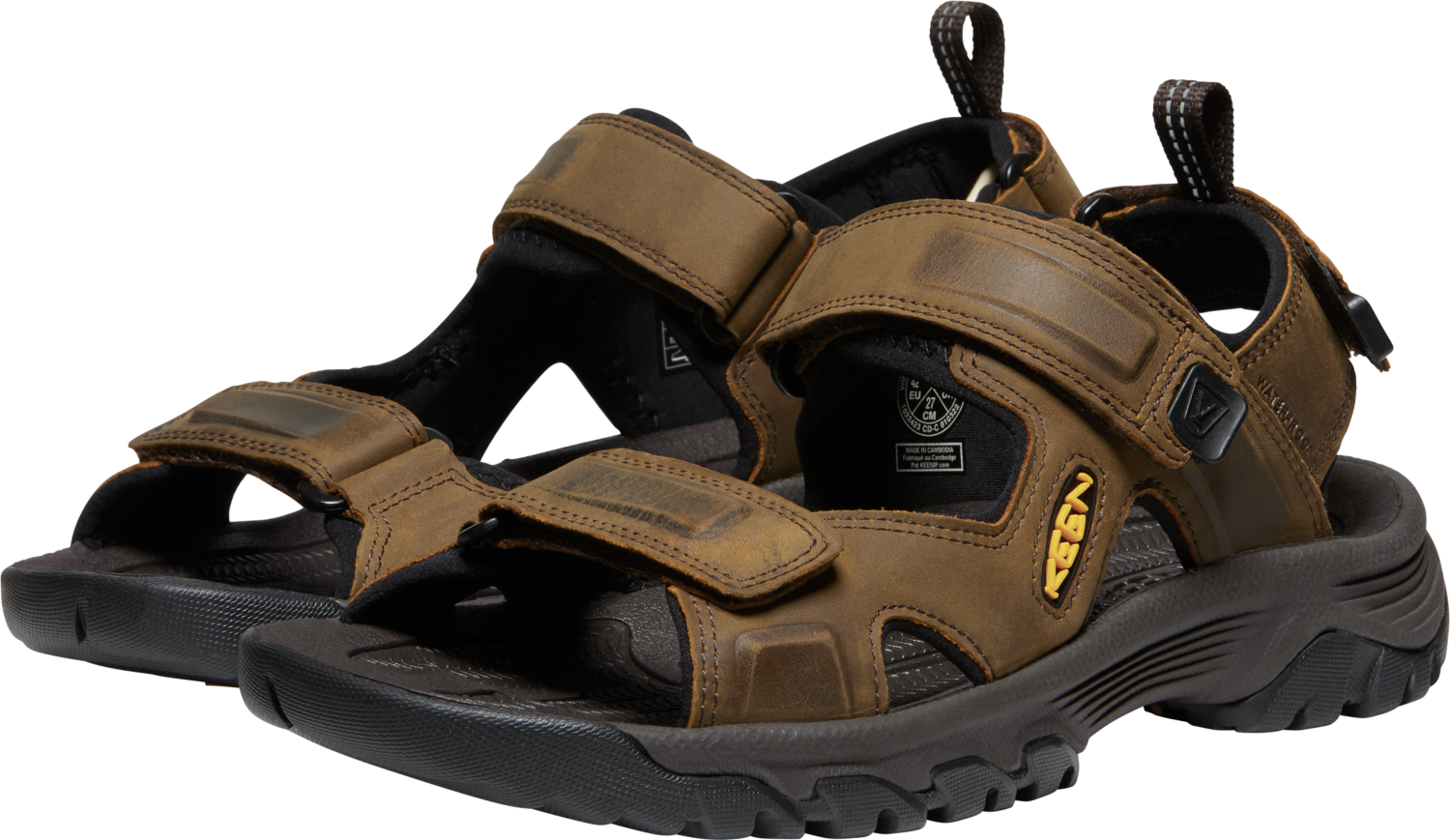 Keen Men's Targhee III Open Toe Sandals (Bison/Mulch)