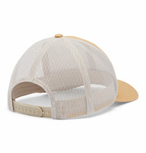 Load image into Gallery viewer, Columbia Unisex Mesh Snap Back Hat (Light Camel/Dark Stone)
