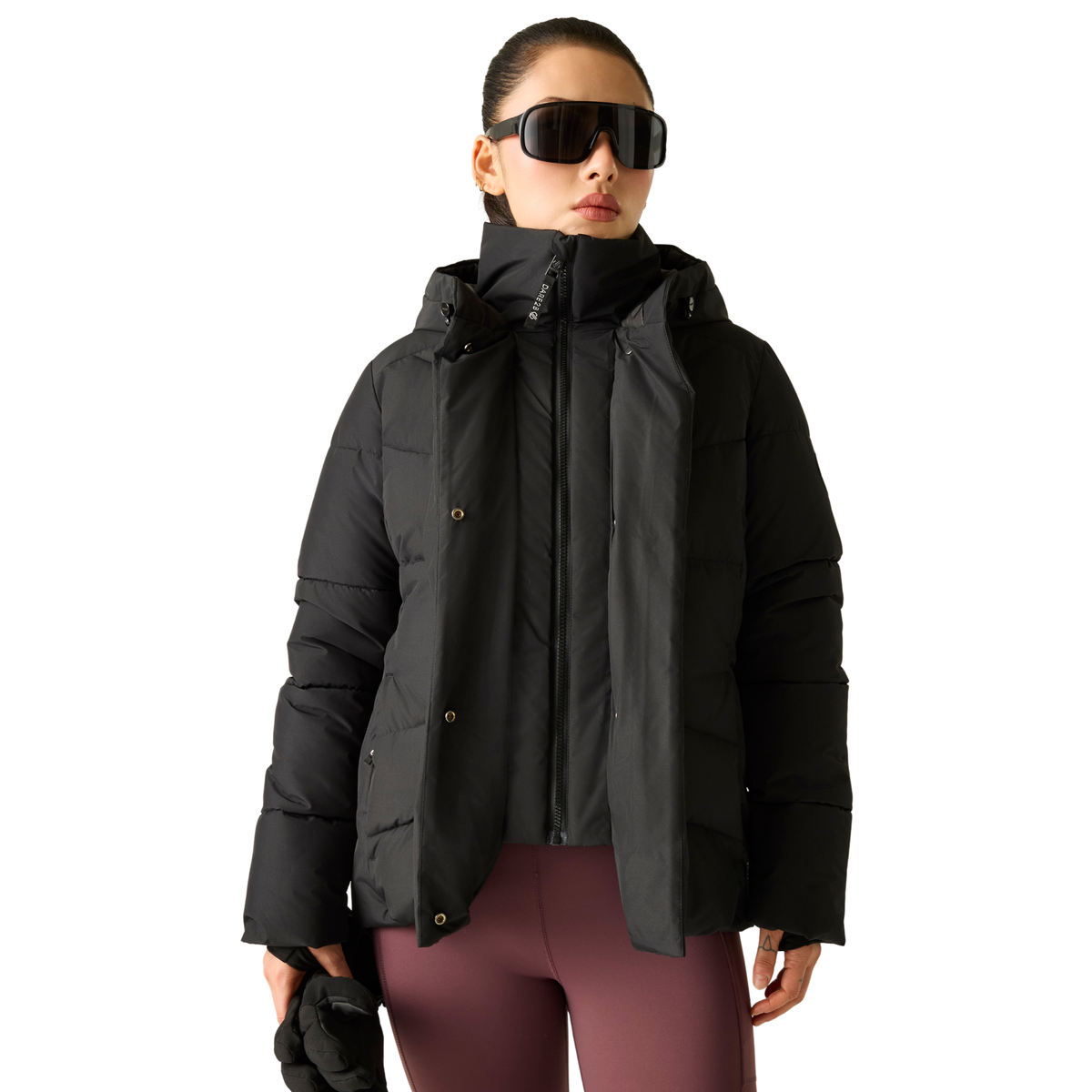 Dare 2B Women's Lustre Waterproof Insulated Jacket (Black)
