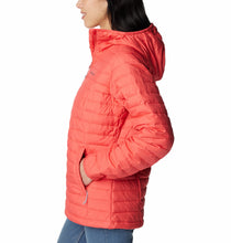 Load image into Gallery viewer, Columbia Women&#39;s Silver Falls Hooded Insulated Jacket (Juicy)
