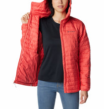 Load image into Gallery viewer, Columbia Women&#39;s Silver Falls Hooded Insulated Jacket (Juicy)

