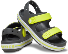 Load image into Gallery viewer, Crocs Crocband Cruiser Sandals - Toddler (Slate Grey)(Sizes C4-C10)