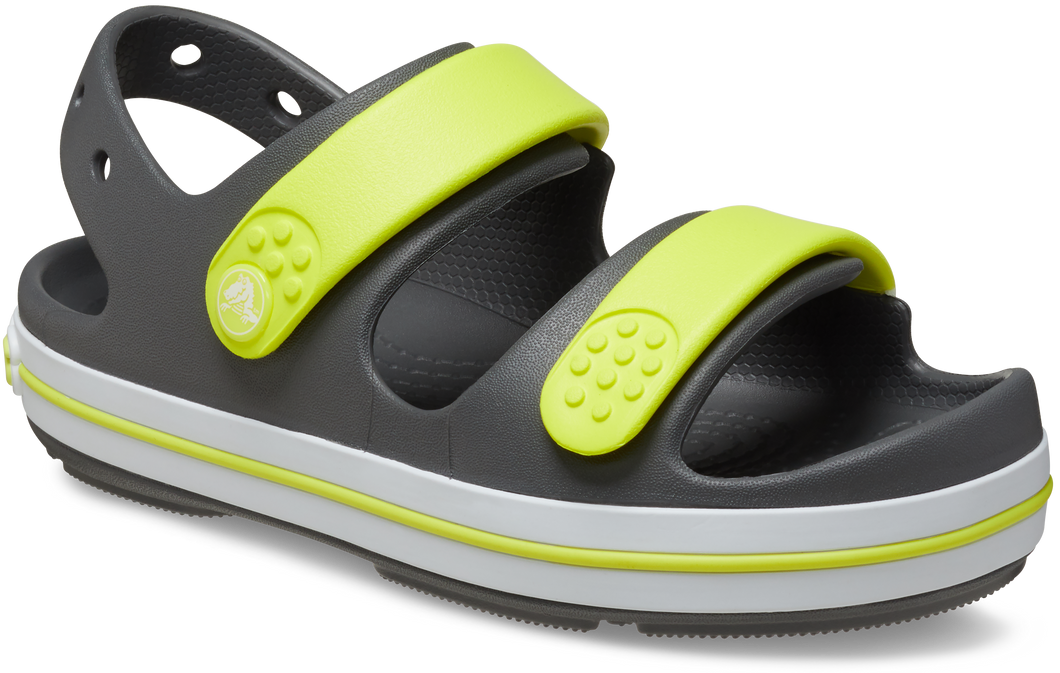 Crocs Crocband Cruiser Sandals - Toddler (Slate Grey) (SIZES C4-C10)