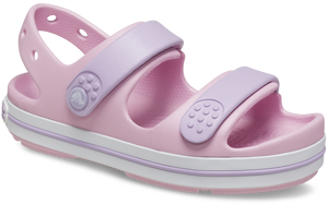 Crocs Crocband Cruiser Sandals - Toddler (Ballerina Pink) (SIZES C4-C10)