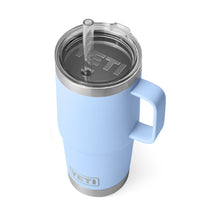Load image into Gallery viewer, Yeti Rambler Mug with Straw Lid (25oz/739ml)(Big Sky Blue)