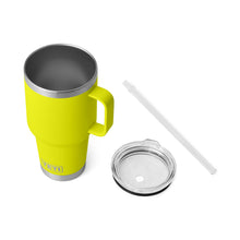Load image into Gallery viewer, Yeti Rambler Mug with Straw Lid (35oz/1L)(Firefly Yellow)