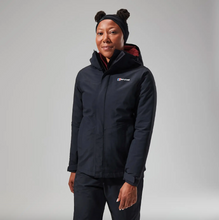 Load image into Gallery viewer, Berghaus Women&#39;s Hillwalker Interactive Gore-Tex Waterproof Jacket (Black)
