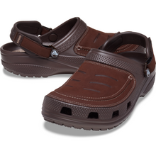 Load image into Gallery viewer, Crocs Unisex Yukon Vista II LiteRide Clogs (Espresso/Mushroom)