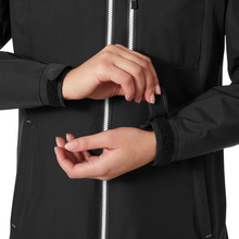 Load image into Gallery viewer, Helly Hansen Women's Long Belfast HT Waterproof Coat (Black)