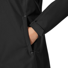 Load image into Gallery viewer, Helly Hansen Women's Long Belfast HT Waterproof Coat (Black)
