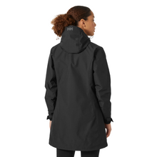 Load image into Gallery viewer, Helly Hansen Women's Long Belfast HT Waterproof Coat (Black)
