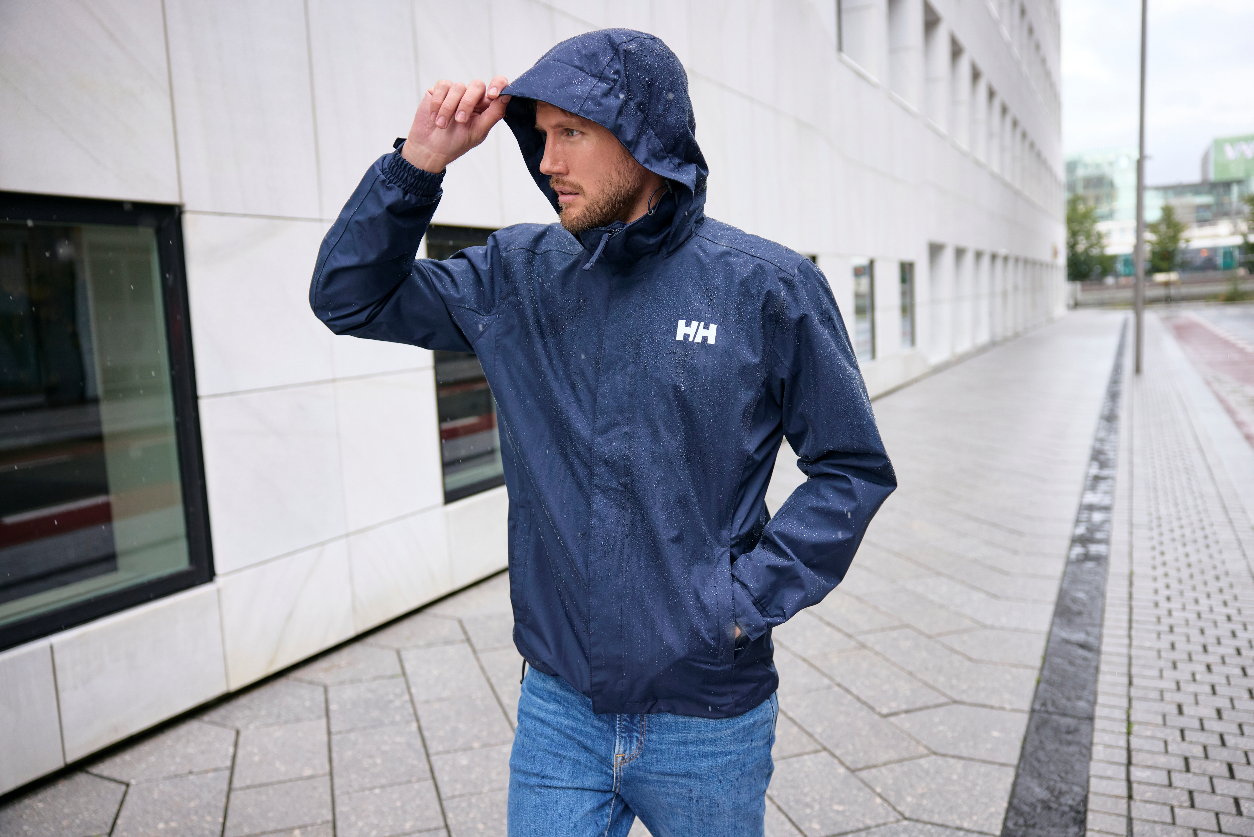 Helly Hansen Men's Dubliner HT 2L Waterproof Jacket (Navy)
