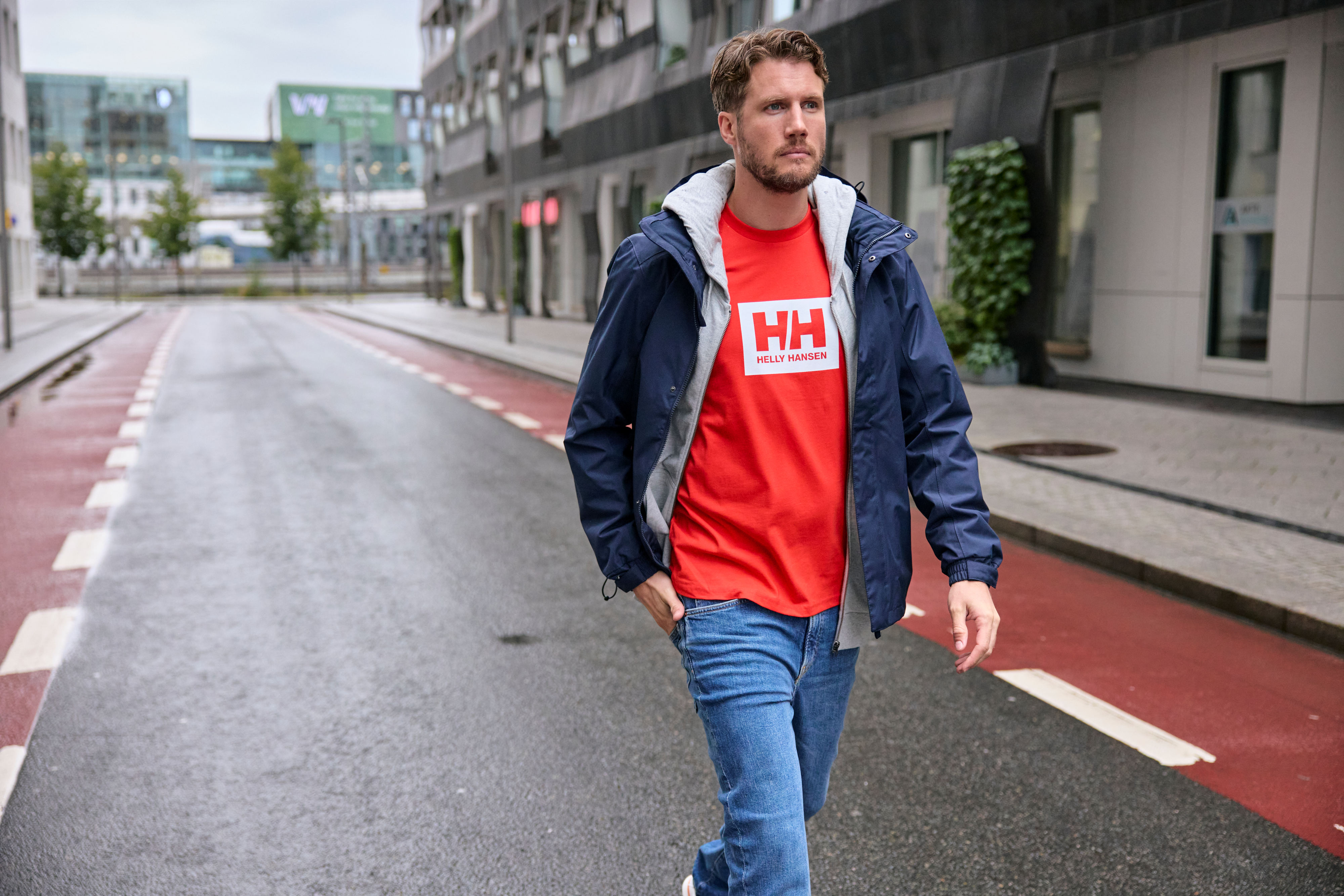 Helly Hansen Men's Dubliner HT 2L Waterproof Jacket (Navy)