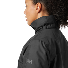 Load image into Gallery viewer, Helly Hansen Women's Aden Long HT Waterproof Insulated Coat (Black)