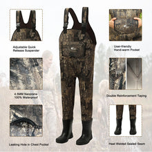 Load image into Gallery viewer, Albatros 8 Fans Kids Neoprene Waders (Camo)