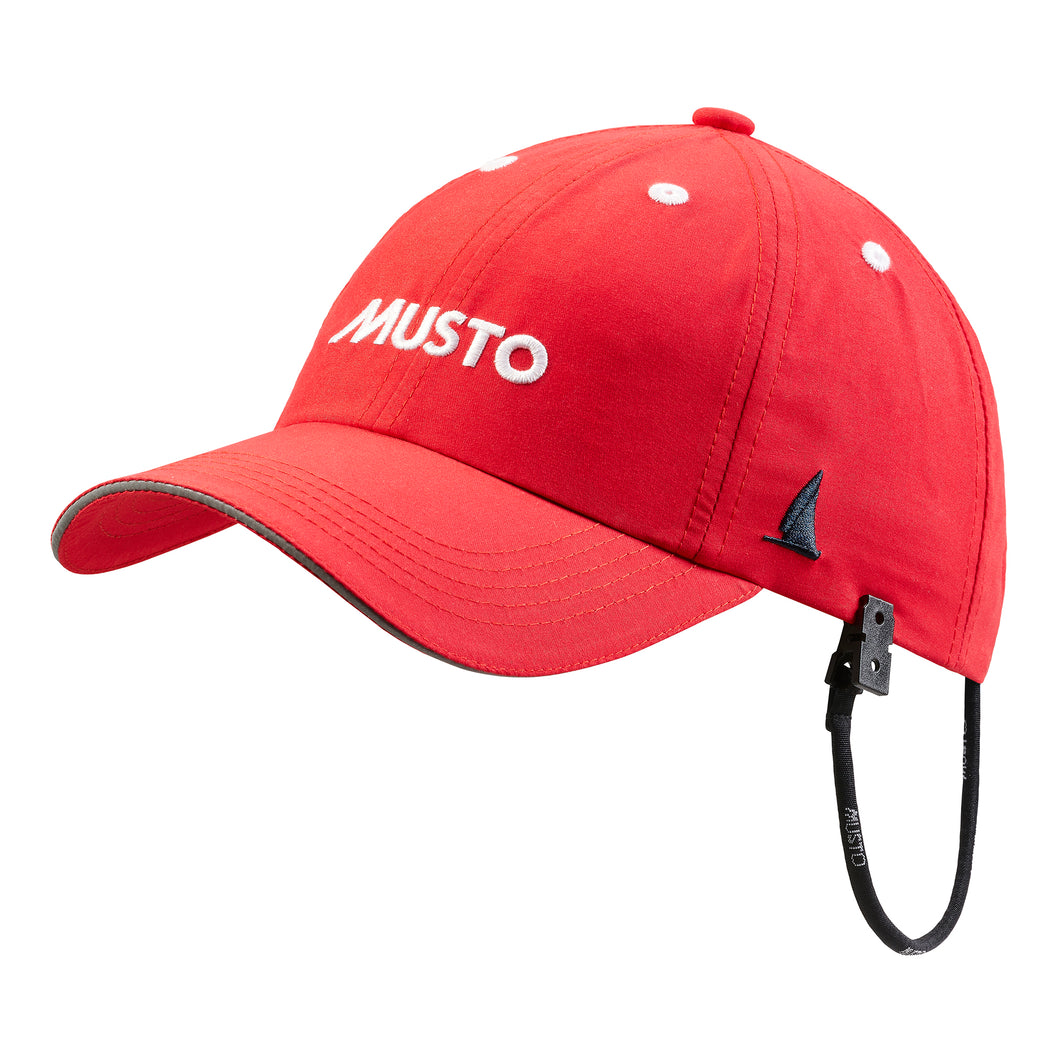 Musto Essential Fast Dry UPF40 Fast Dry Crew Cap (True Red)