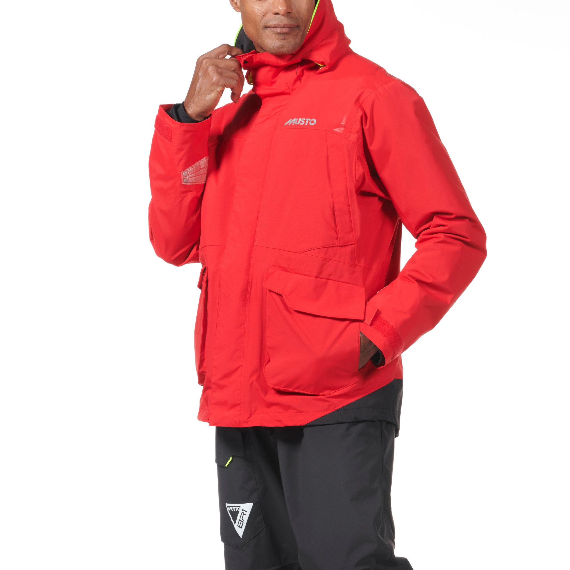 Musto Men's BR1 Channel 2L Sailing Jacket (True Red)