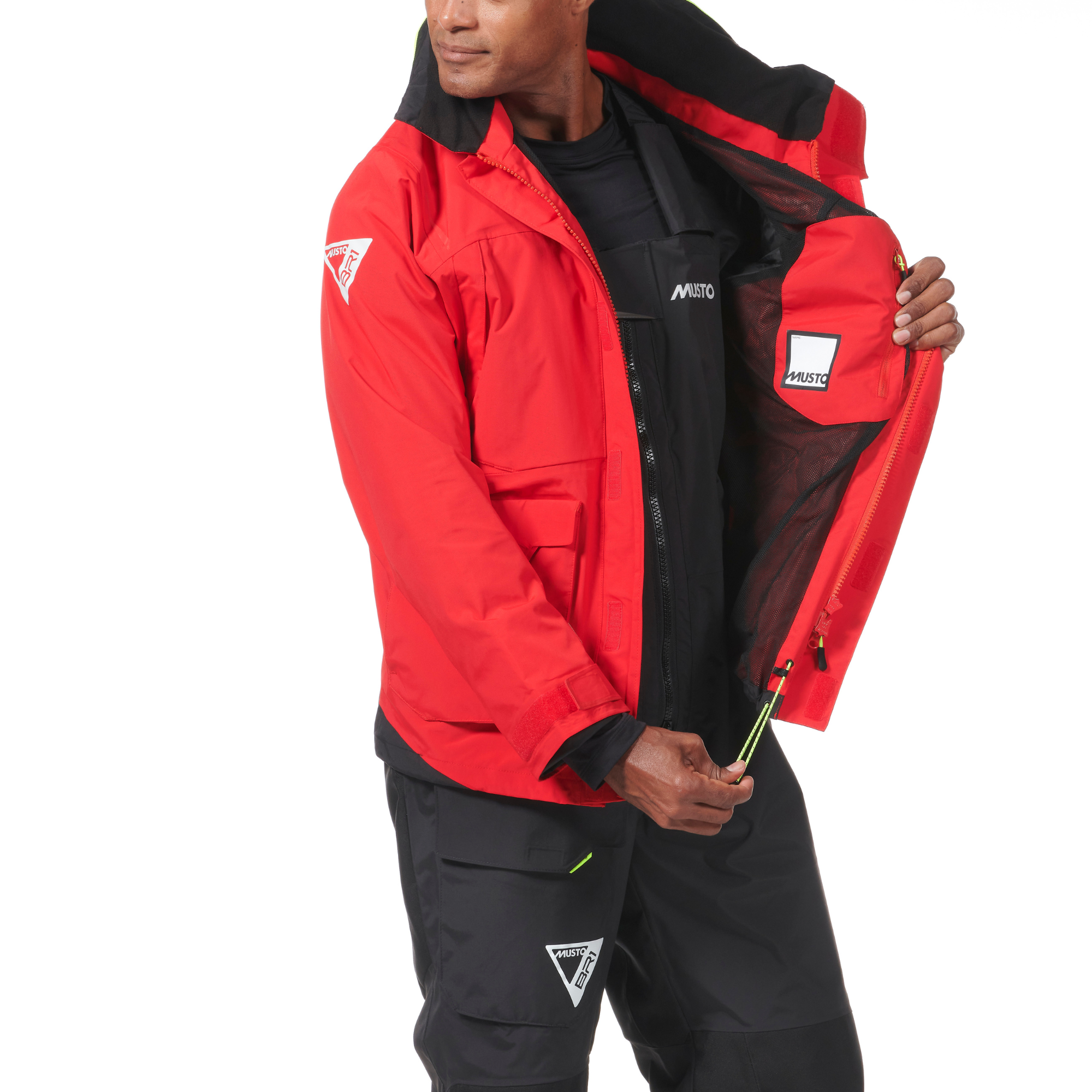 Musto Men's BR1 Channel 2L Sailing Jacket (True Red)