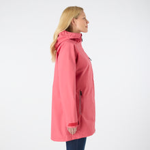 Load image into Gallery viewer, Musto Women&#39;s Sardinia Long Rain Coat (Sweet Raspberry)
