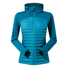 Load image into Gallery viewer, Berghaus Women&#39;s Nula Hybrid Synth Insulated Jacket (Jungle/Jewel)
