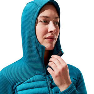 Berghaus Women's Nula Hybrid Synth Insulated Jacket (Jungle/Jewel)