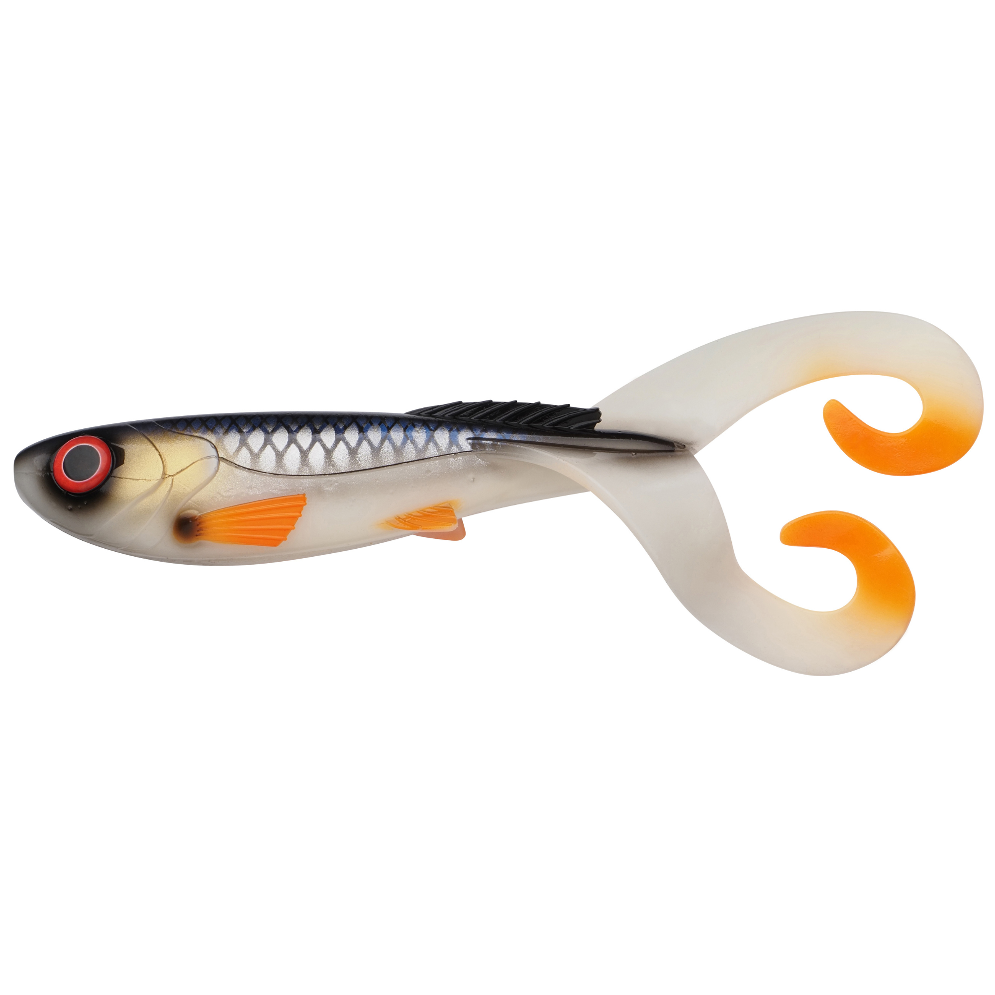 Abu Garcia Beast Twintail Soft Plastic Bait Lure 21cm 2 Pack Roach 162128 1621281