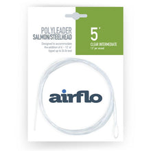 Load image into Gallery viewer, Airflo Salmon/Steelhead Polyleader (Clear)(5ft/Intermediate/24lbs)
