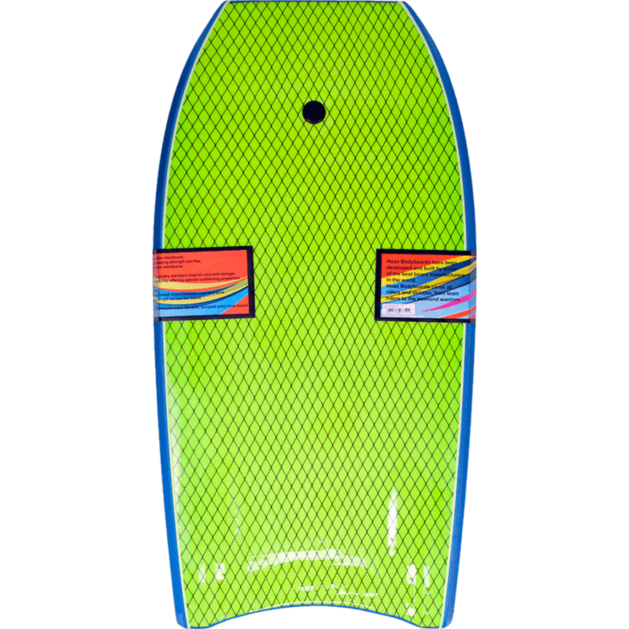 Alder Apex AX02 Bodyboard (45in)(Blue/Lime)