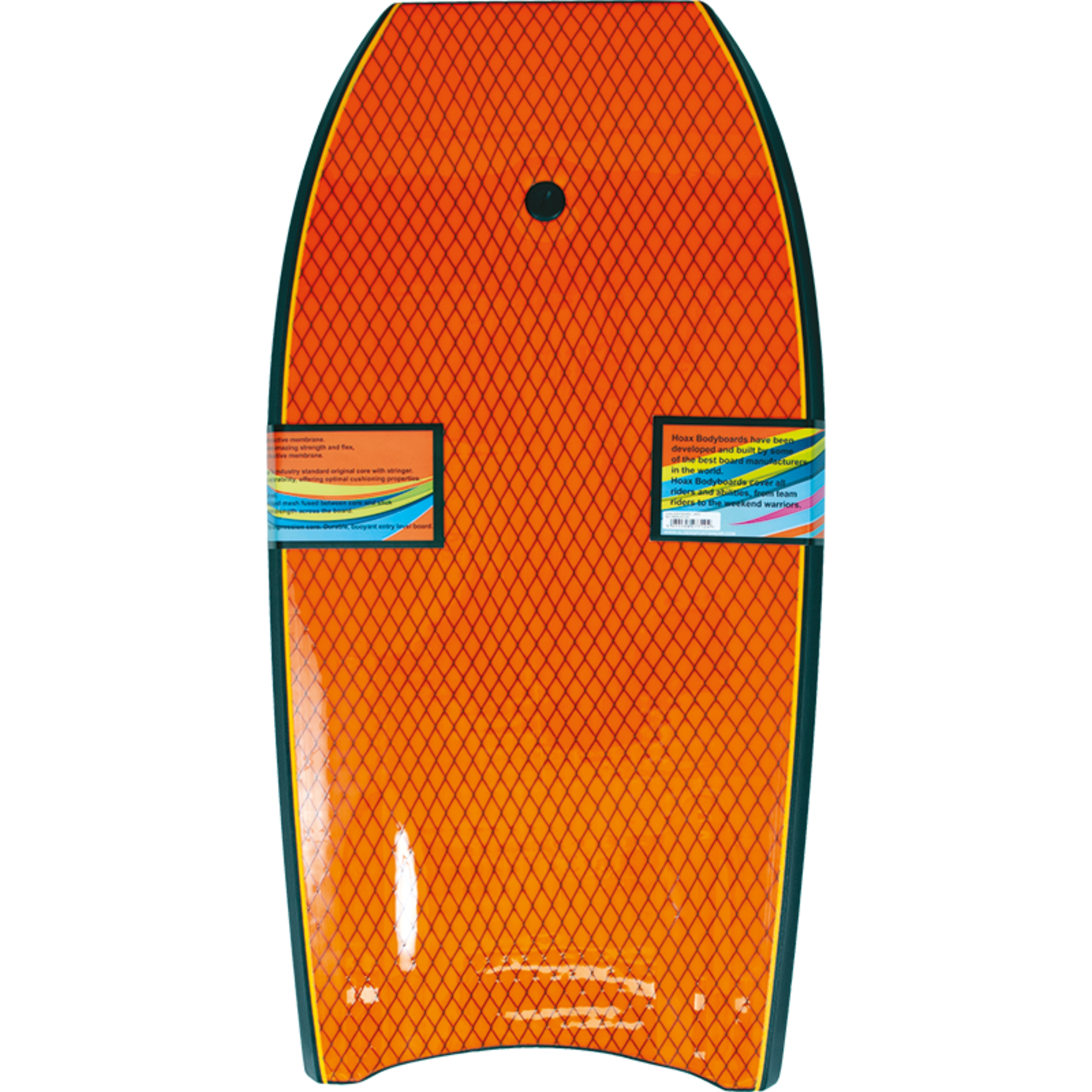 Alder Apex AX02 Bodyboard (45in)(Yellow/Orange)