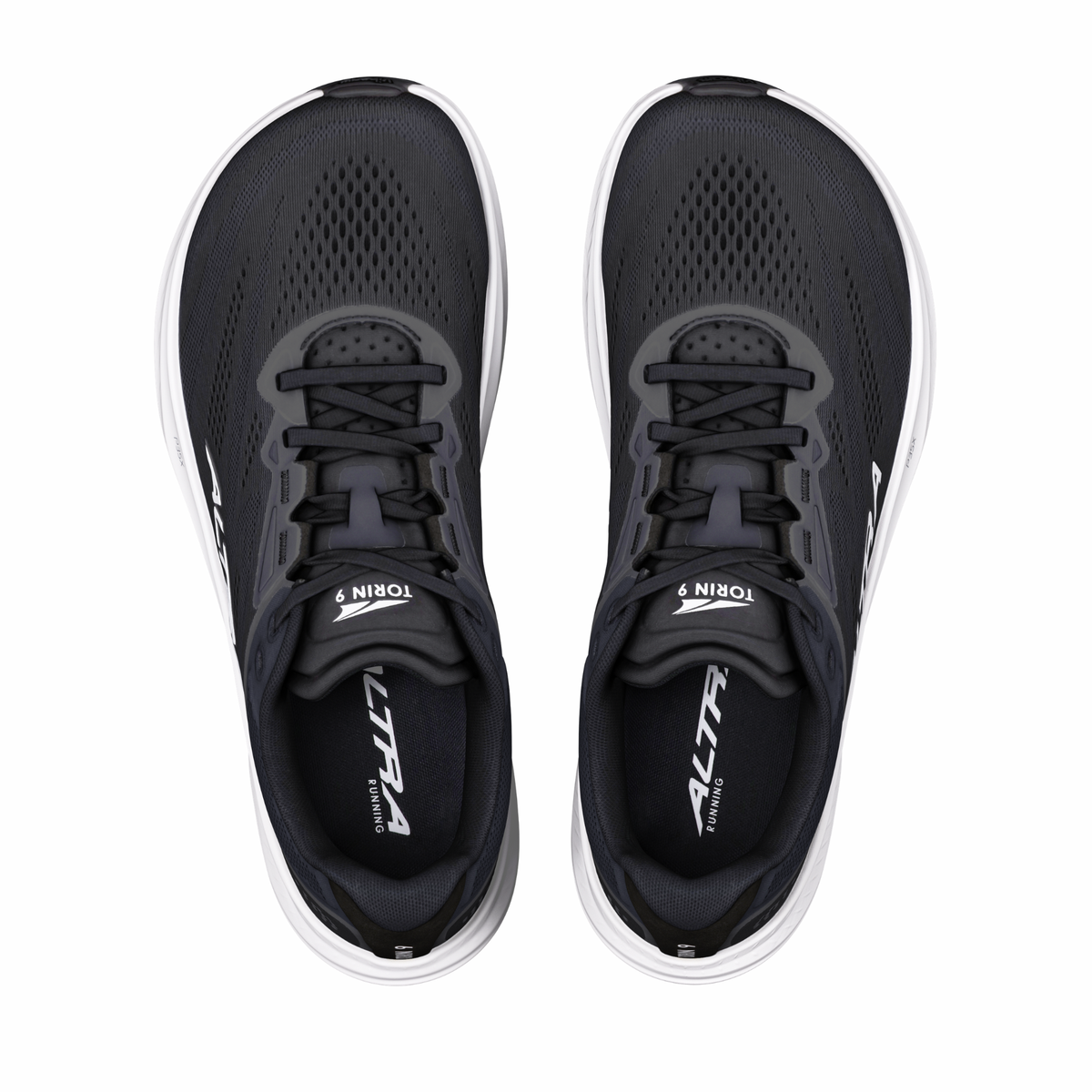 Altra Men's Torin 9 Running Shoes (Black/White)