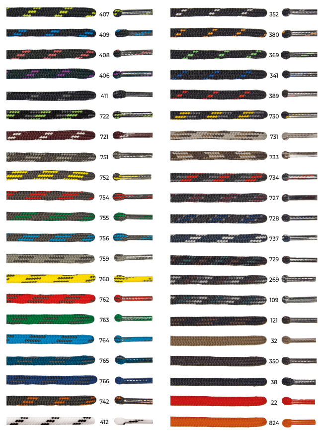 Barth 5mm/150cm Round Laces (Grey)