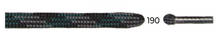 Load image into Gallery viewer, Barth Semicircular Laces (7mm/180cm)(Graphite/Grey/Green)