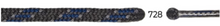 Load image into Gallery viewer, Barth Round Laces (5mm/200cm)(Graphite/Blue)