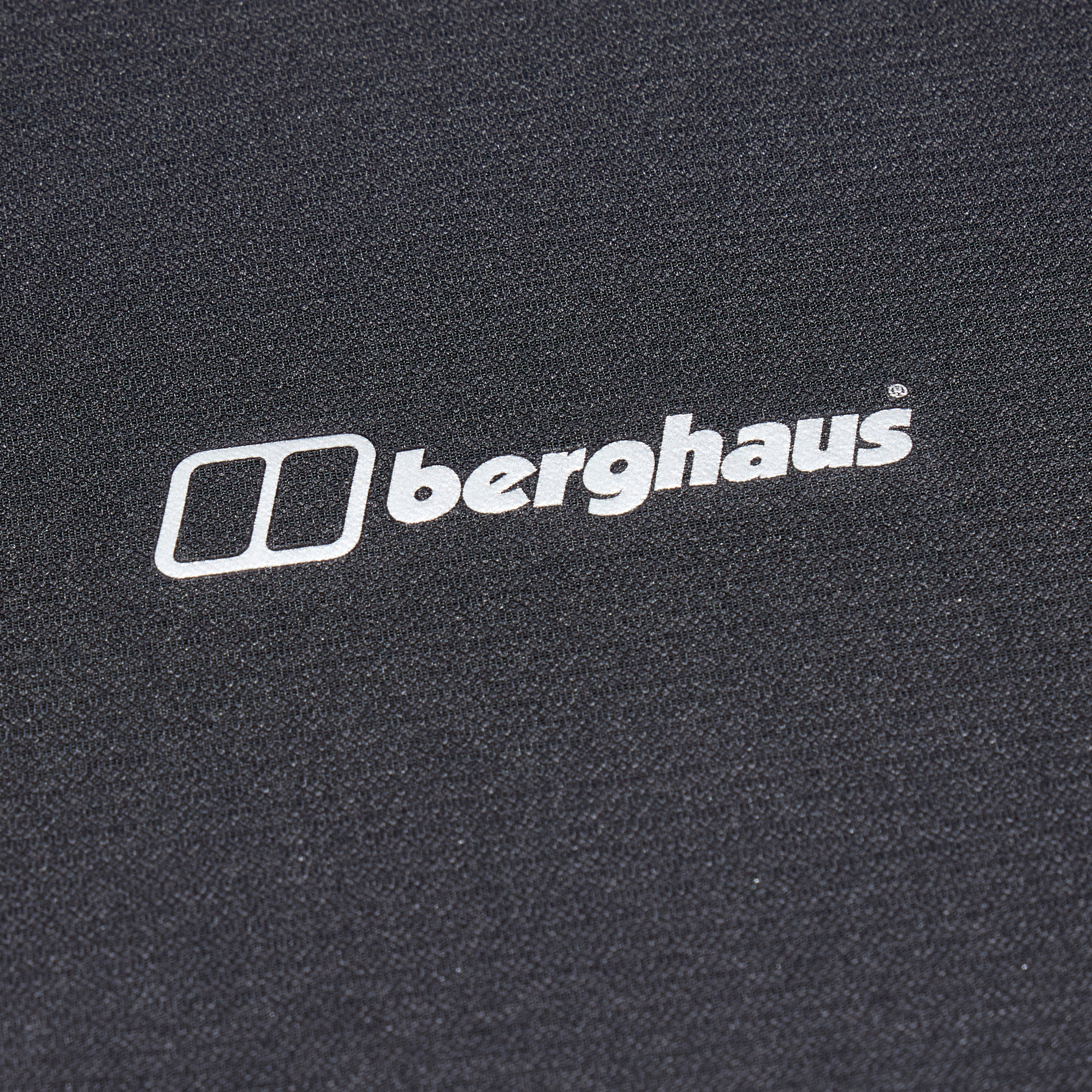 Berghaus Men's 24/7 Long Sleeve Half Zip Technical Base Layer Top (Black)