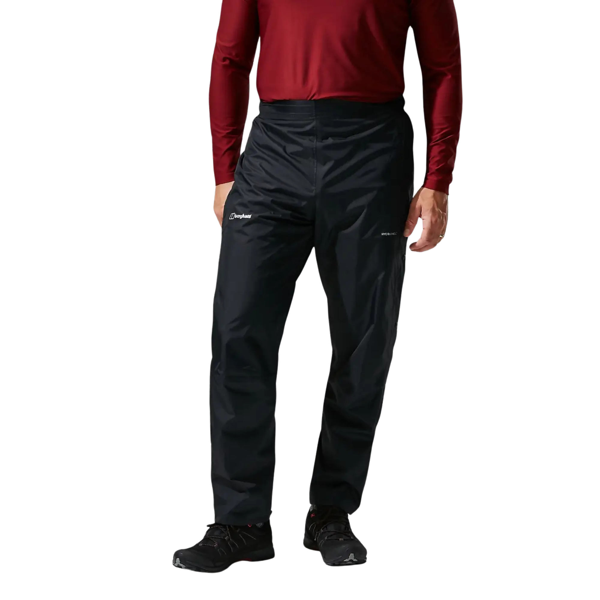 Berghaus Men's Deluge 2L Waterproof Over-Trousers (Black)