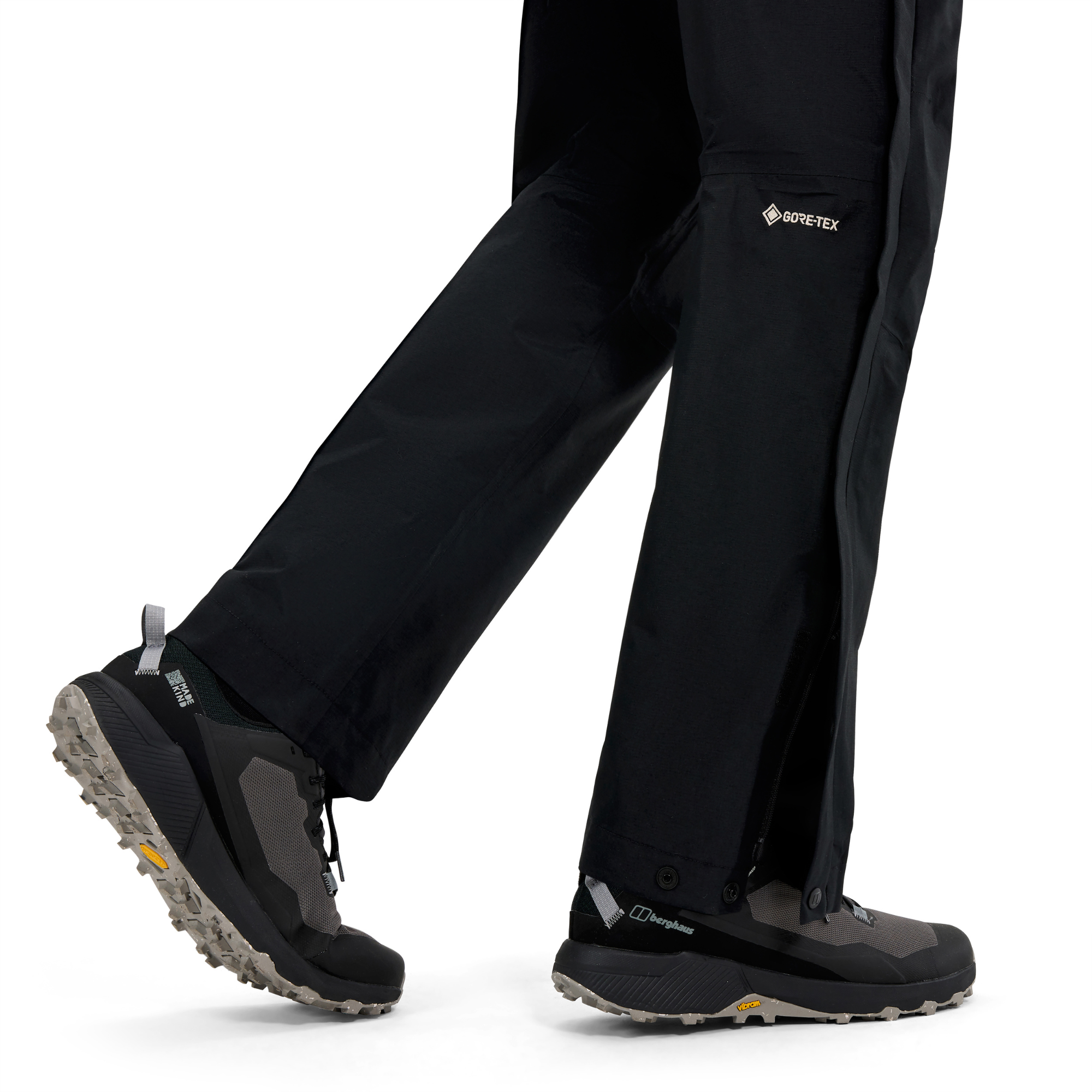 Berghaus Men's Hillwalker 2.0 2L Gore-Tex Over-Trousers (Jet Black)