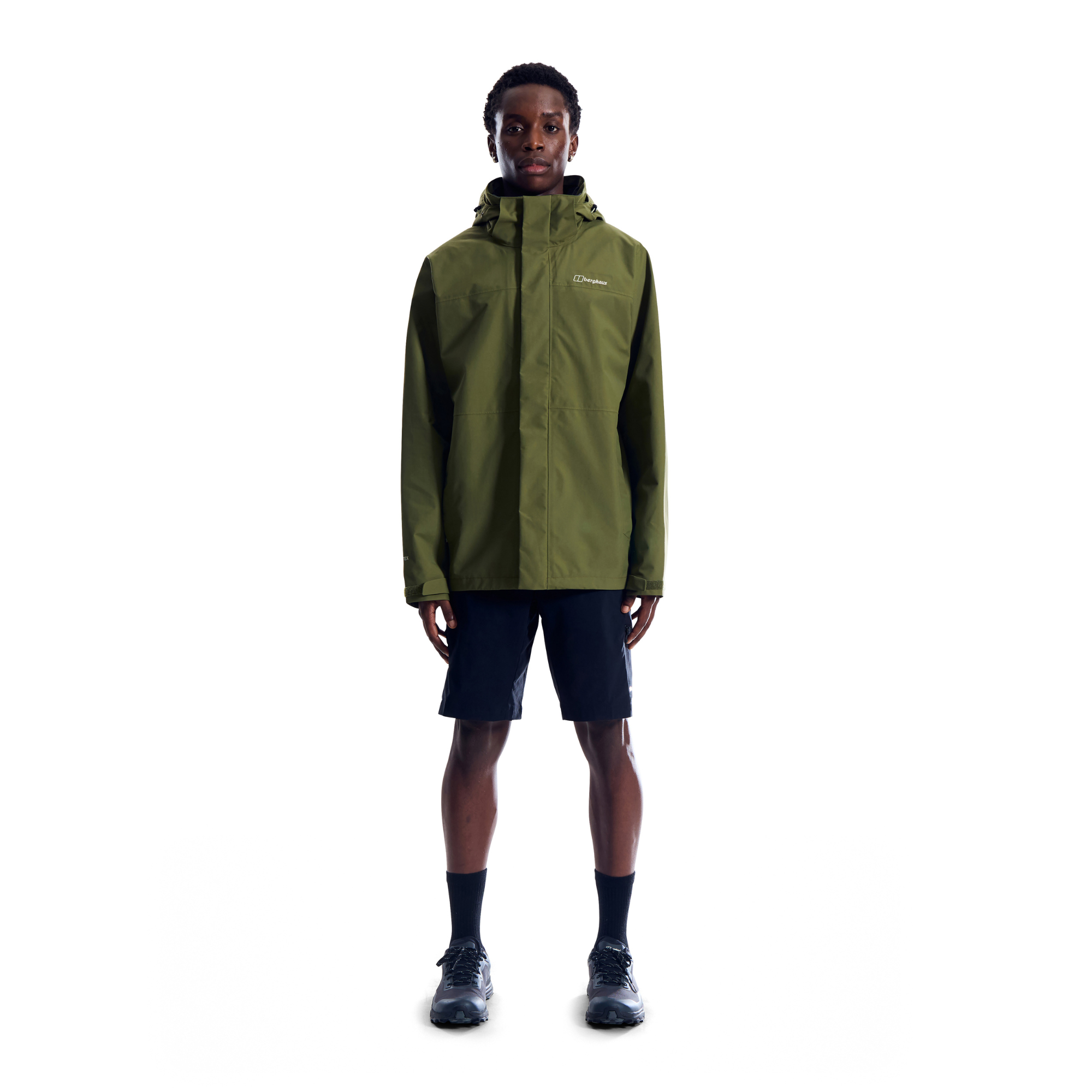Berghaus Men's Hillwalker 2.0 Interactive 2L Gore-Tex Jacket (Cheviot Green)