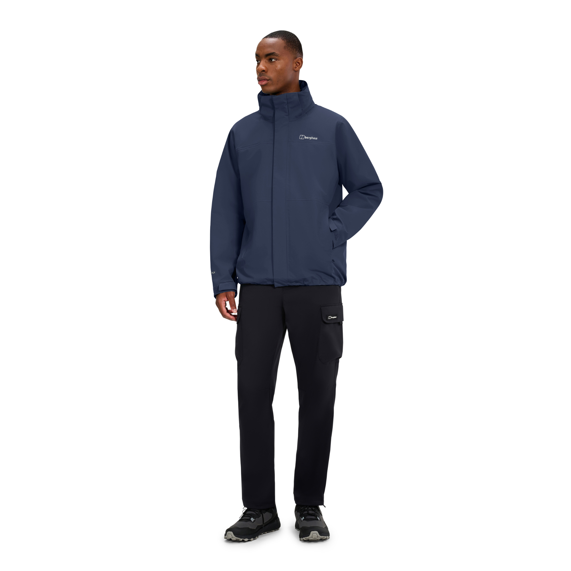 Berghaus Men's Hillwalker 2.0 Interactive 2L Gore-Tex Jacket Hale Navy 006 A002120