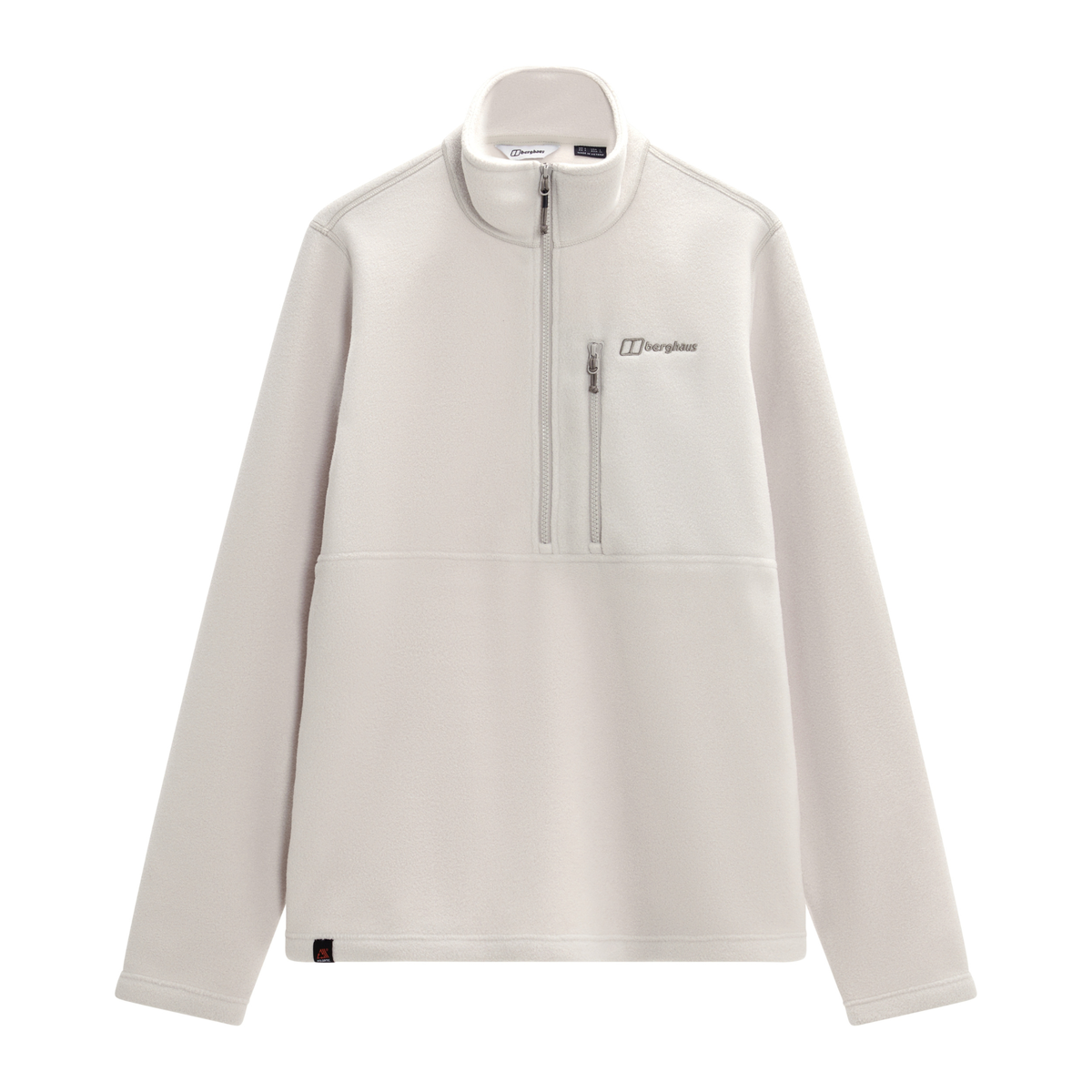 Berghaus Men's Prism Half Zip Fleece Top Grey Stone 002 A001641
