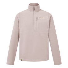 Load image into Gallery viewer, Berghaus Men's Prism Polartec Half Zip Fleece Top (Taupe)