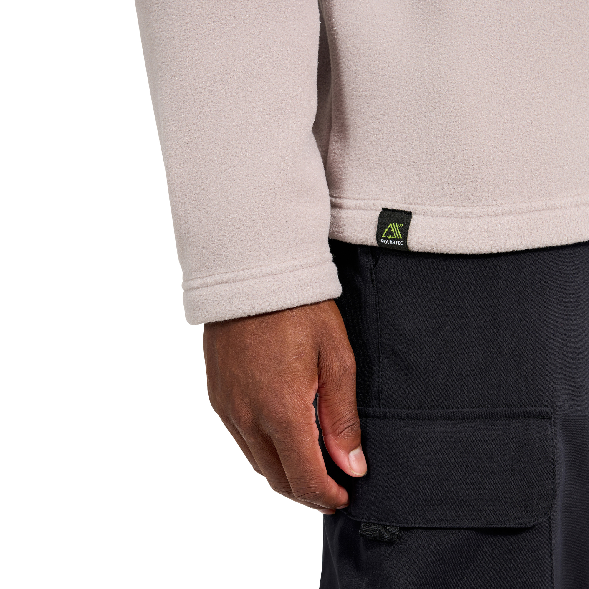 Berghaus Men's Prism Polartec Half Zip Fleece Top (Taupe)