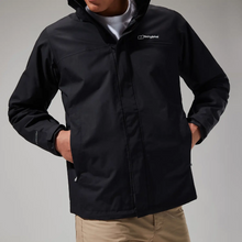 Load image into Gallery viewer, Berghaus Men's RG Alpha 2.0 Waterproof Jacket (Black)