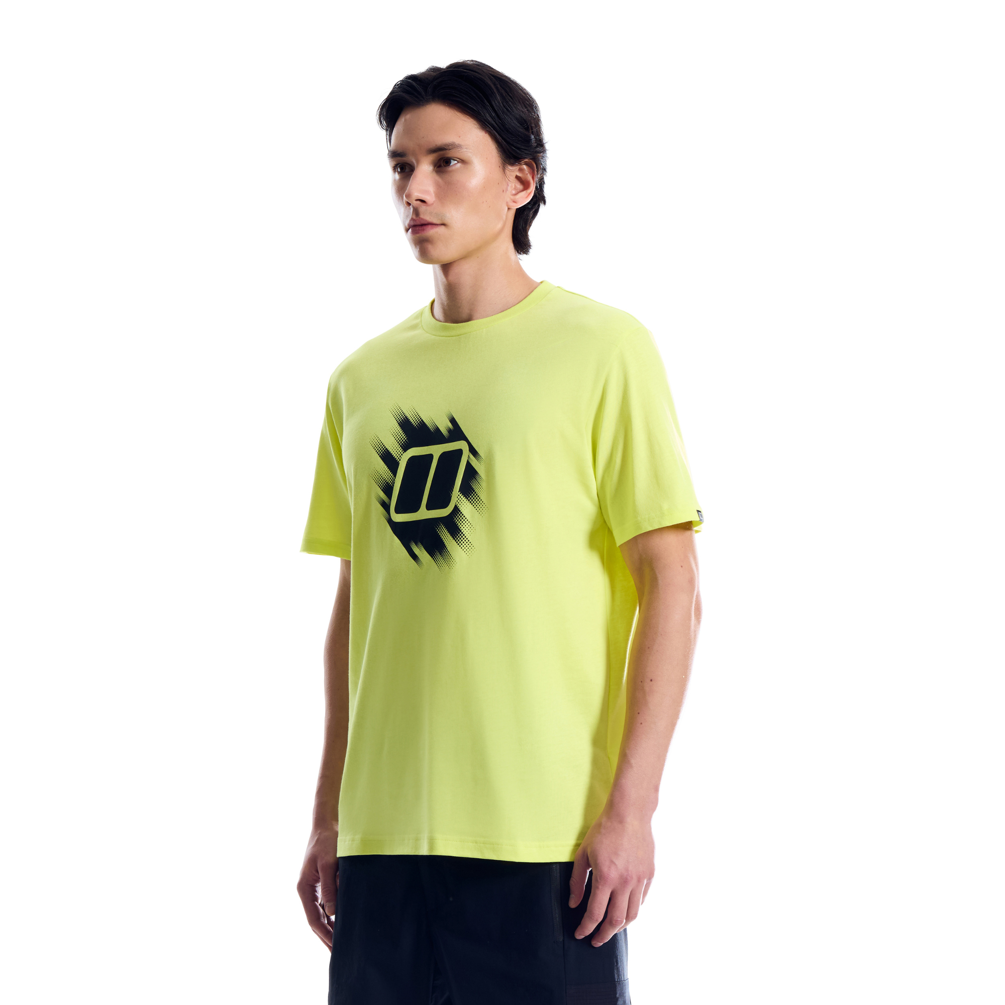 Berghaus Men's Sketched Blocks Essential Short Sleeve Tee (Solar Flare)