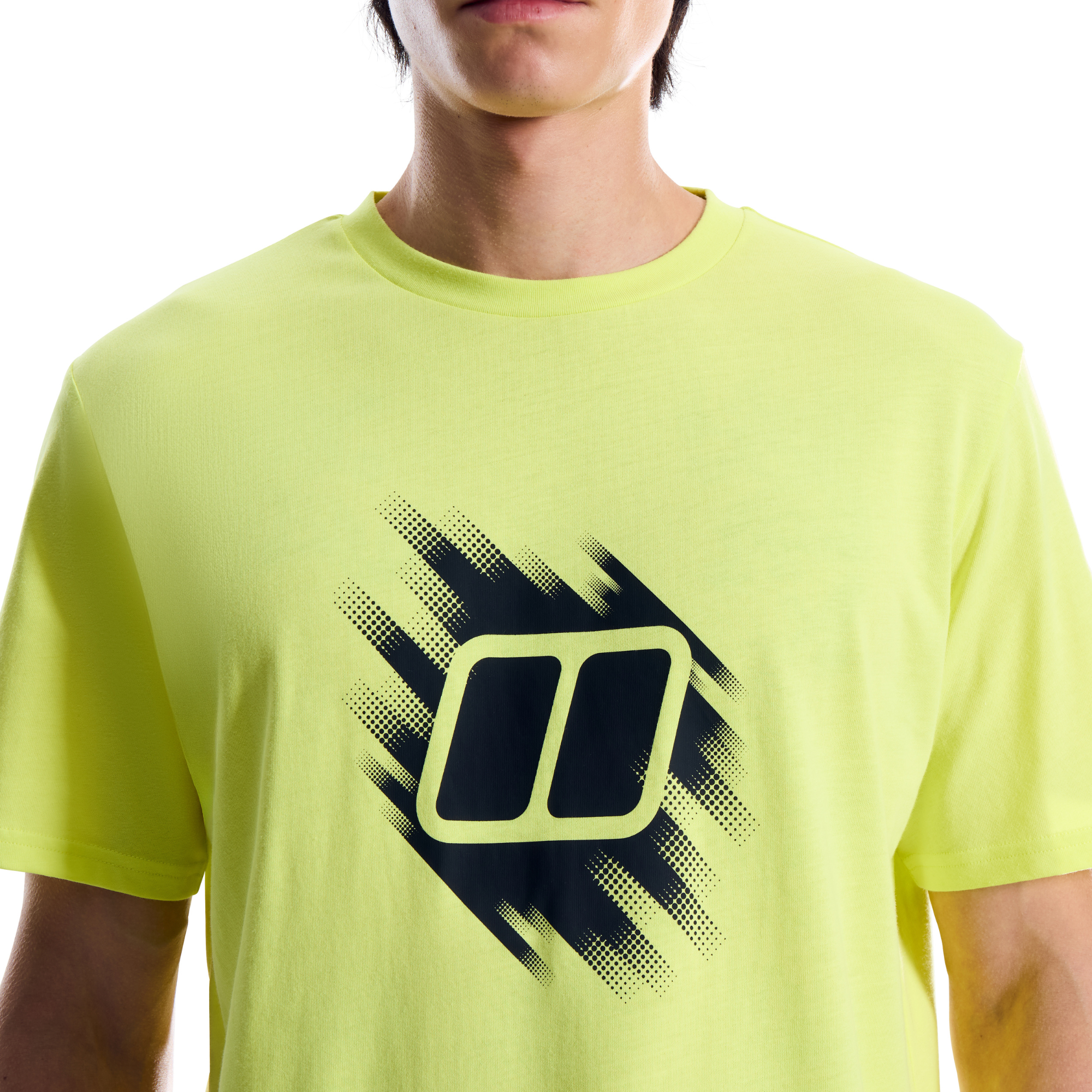 Berghaus Men's Sketched Blocks Essential Short Sleeve Tee (Solar Flare)